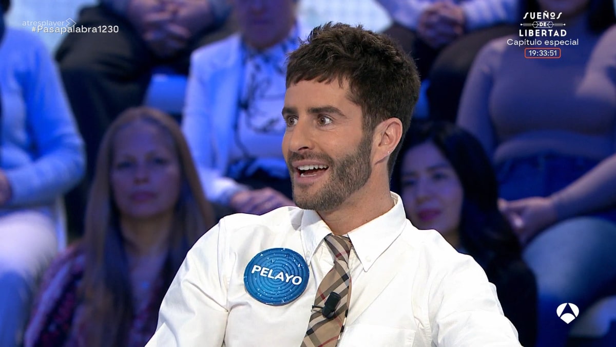 Pelayo Díaz en 'Pasapalabra'.