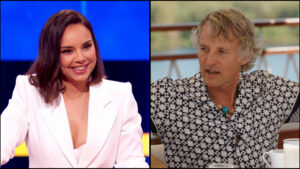 Chenoa en el estreno de 'The Floor' y Jesús Calleja en 'Universo Calleja'