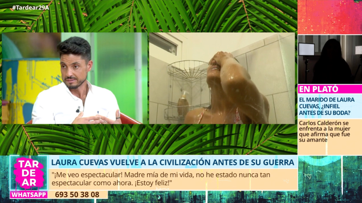 Carlos Calderón, marido de Laura Cuevas en 'TardeAR'