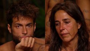 Montoya y Carmen Alcayde en La Palapa de 'Supervivientes'