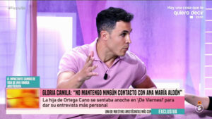 Kiko Jiménez reacciona a la entrevista de Gloria Camila en 'Fiesta'