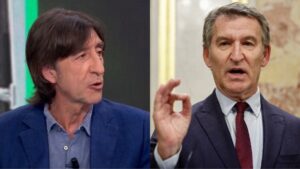 Benjamín Prado y Alberto Núñez Feijióo.