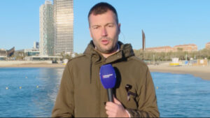 Ricard Martín en 'Informativos Telecinco'