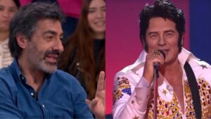 Juan del Val critica la actuación de Bertín Osborne en 'Tu cara me suena'.