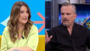 Laura Fa y Miguel Bosé.