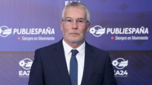 David Cantero en un evento de Publiespaña.