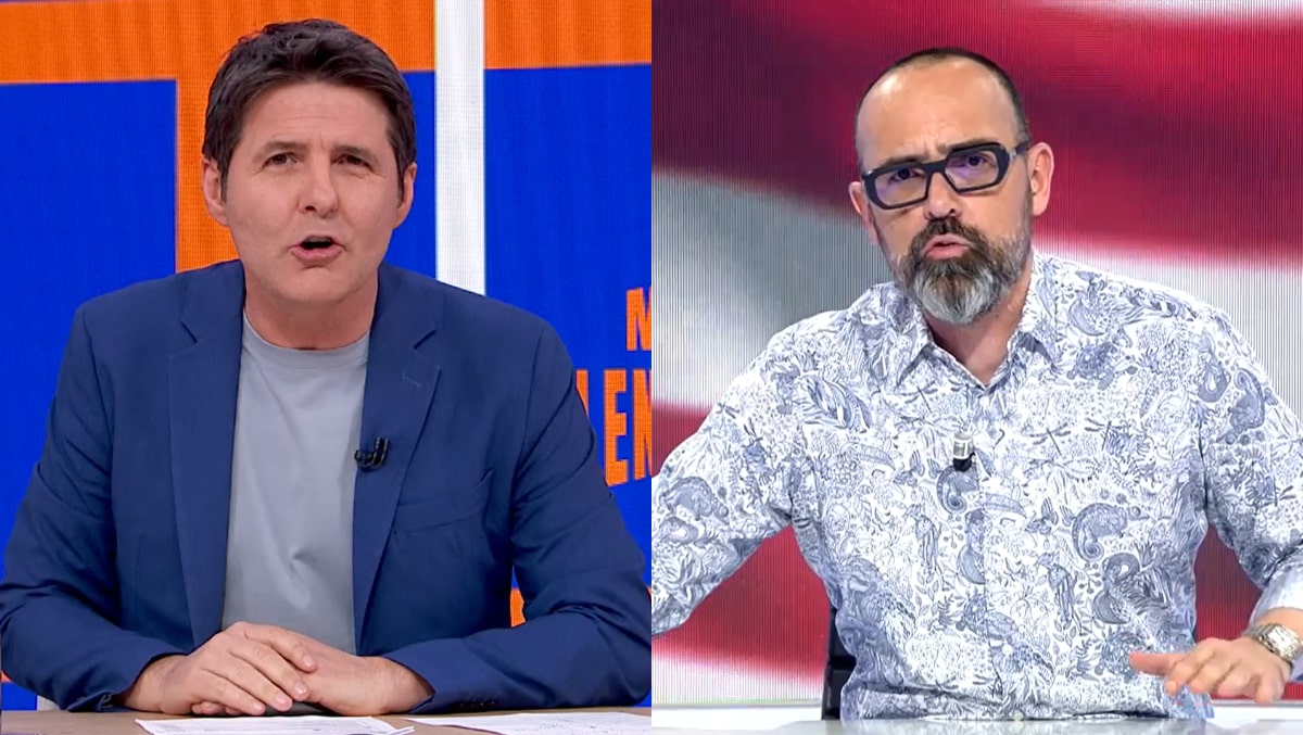 Jesús Cintora y Risto Mejide.