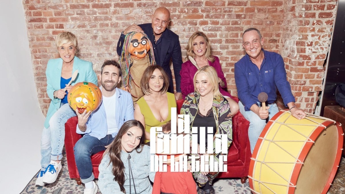Equipo principal de 'La familia de la tele'