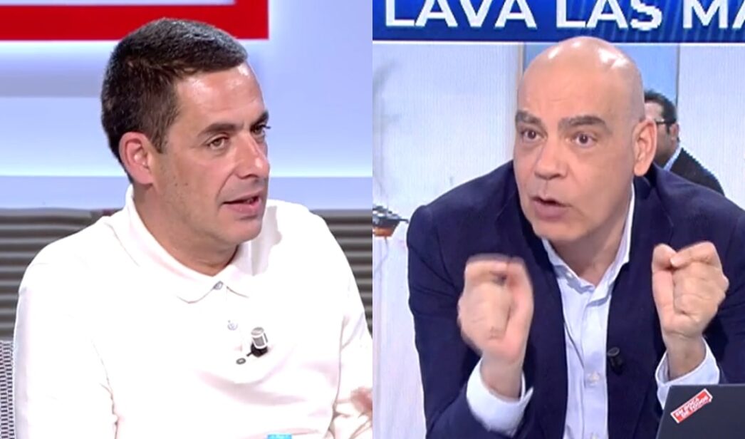 Antonio Naranjo y Nacho Abad en 'En boca de todos'.