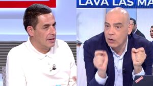 Antonio Naranjo y Nacho Abad en 'En boca de todos'.