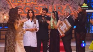 Pilar Rubio, ganadora de 'Maestros de la costura Celebrity'.