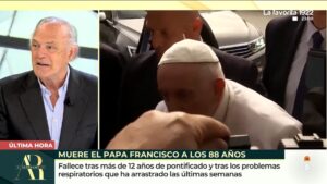 Pedro Piqueras en 'El programa de Ana Rosa'.