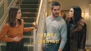 Begoña, Andrés y María en 'Sueños de libertad'.