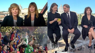 TVE lidera el sábado y da el sorpasso a Telecinco en abril.