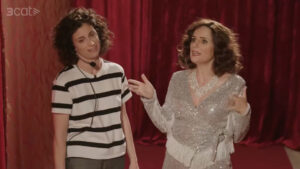 Parodia de Isabel Díaz Ayuso como Melody en 'Polònia'