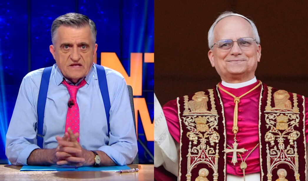 El Gran Wyoming en 'El Intermedio' y el papa León XIV
