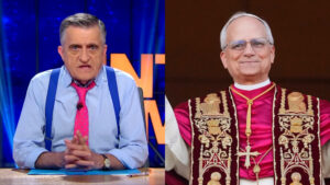 El Gran Wyoming en 'El Intermedio' y el papa León XIV