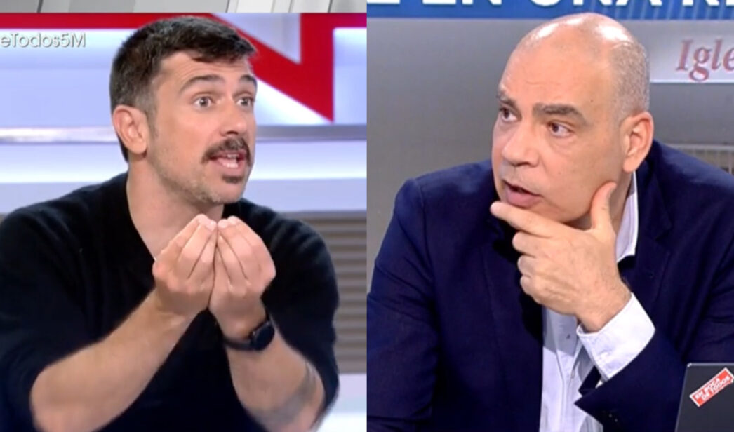 Ramón Espinar y Nacho Abad en 'En boca de todos'