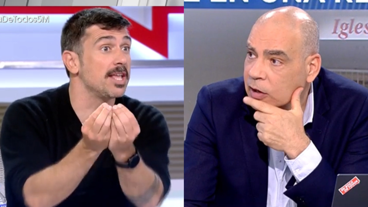 Ramón Espinar y Nacho Abad en 'En boca de todos'