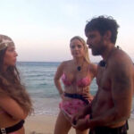 Manuel González junto a su hermana y su pareja en 'Supervivientes'