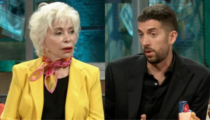 Isabel Allende y David Broncano