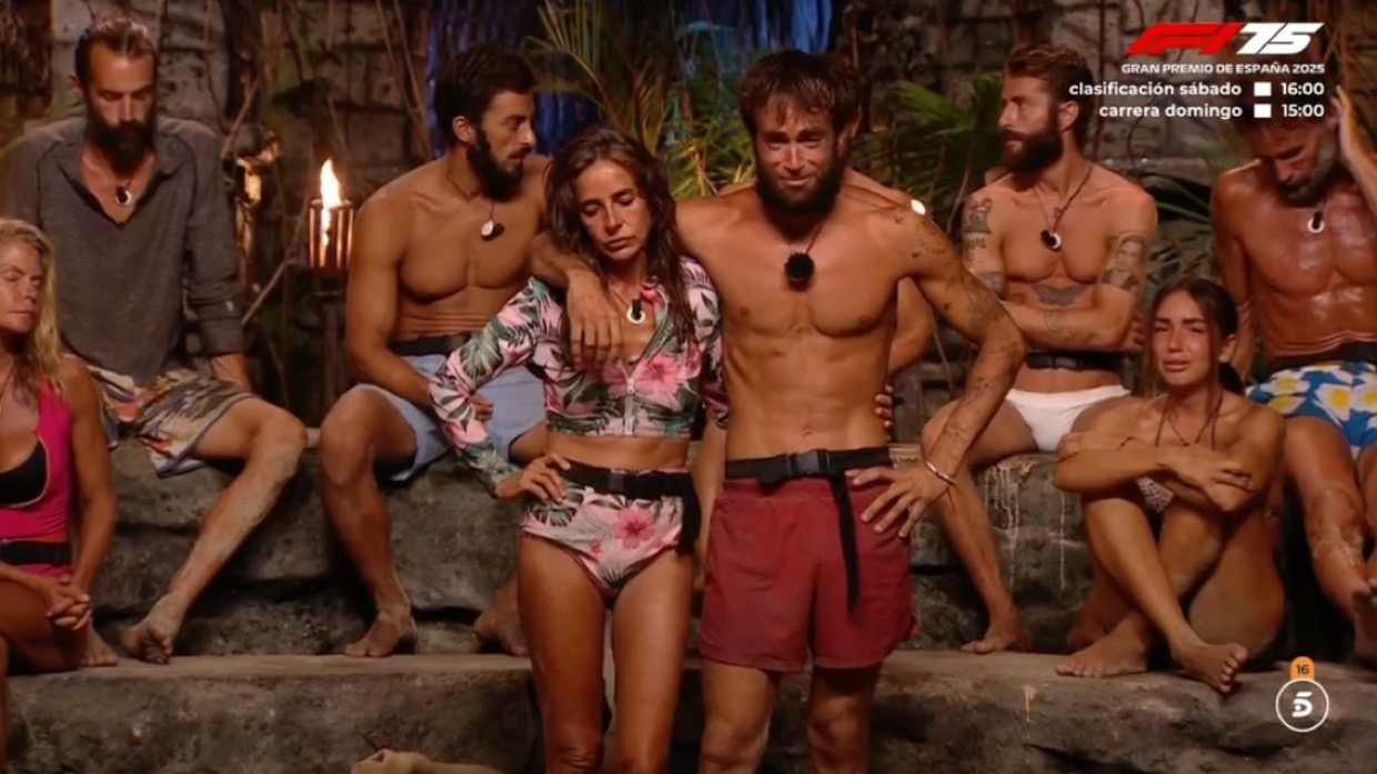 Momento de la expulsión de 'Supervivientes'