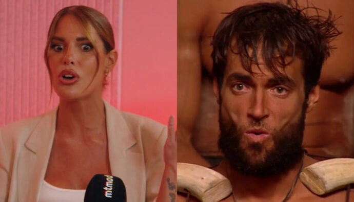Gala Caldirola y Montoya en 'Supervivientes 2025'.