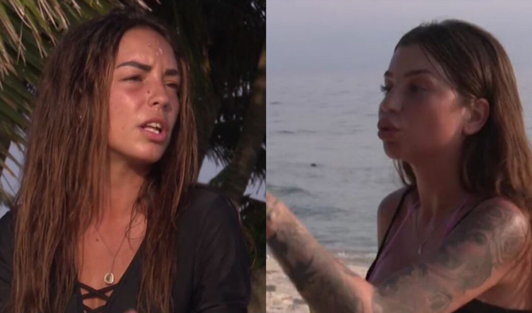 Anita Williams y Gabriela en 'Supervivientes'