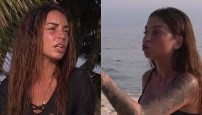 Anita Williams y Gabriela en 'Supervivientes'