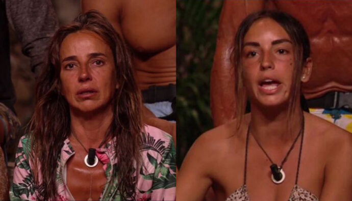 Carmen Alcayde y Anita Williams en 'Supervivientes'