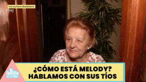 María, tía abuela de Melody en 'La familia de la tele'