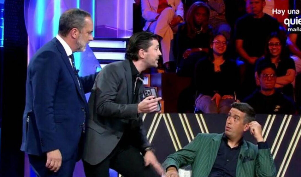 Santi Acosta, Ángel Cristo y Javier Mouzo en 'De viernes'