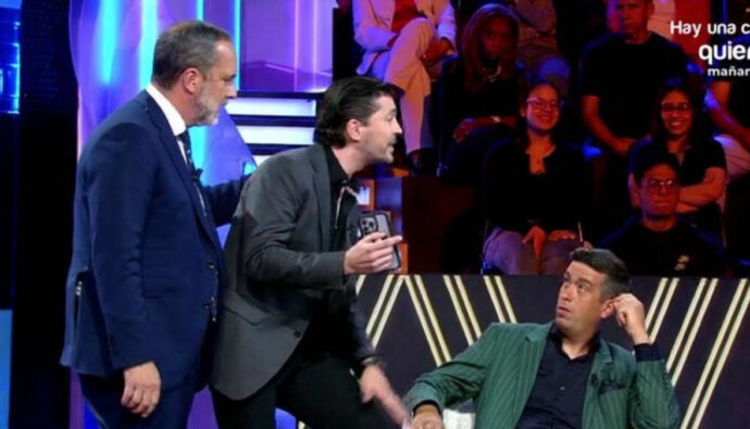 Santi Acosta, Ángel Cristo y Javier Mouzo en 'De viernes'