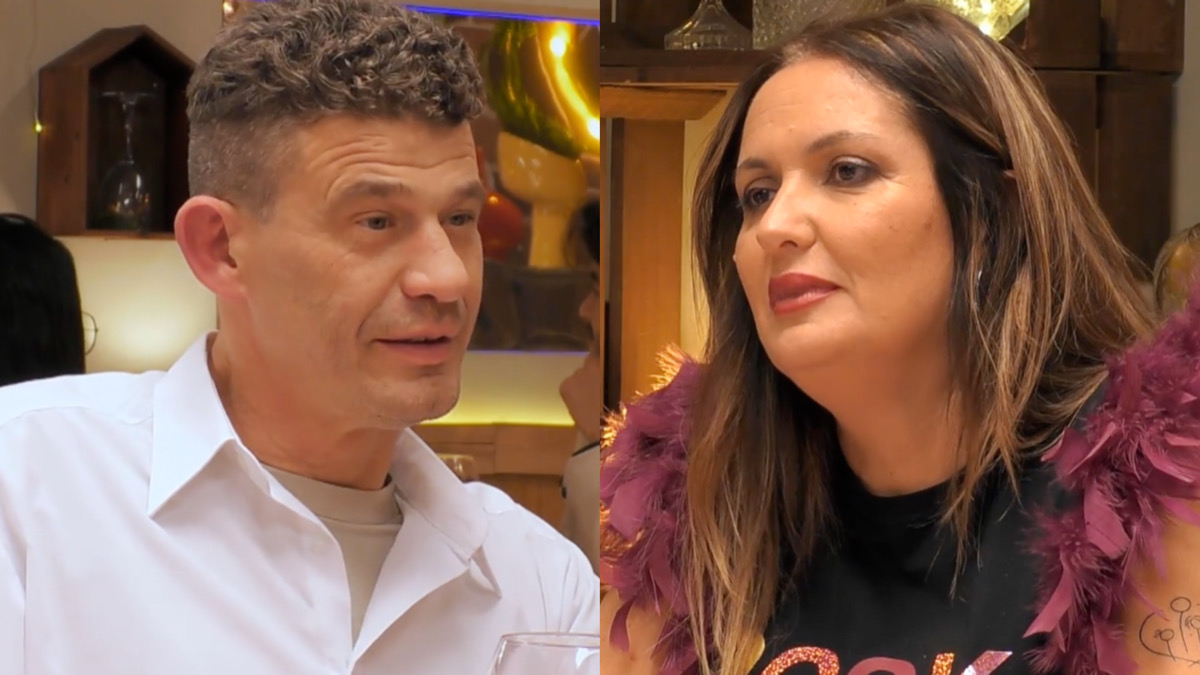 Angelo y Carmen en 'First Dates'
