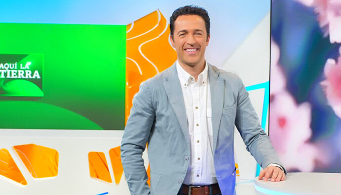 Jacob Petrus, presentador de 'Aquí la tierra'