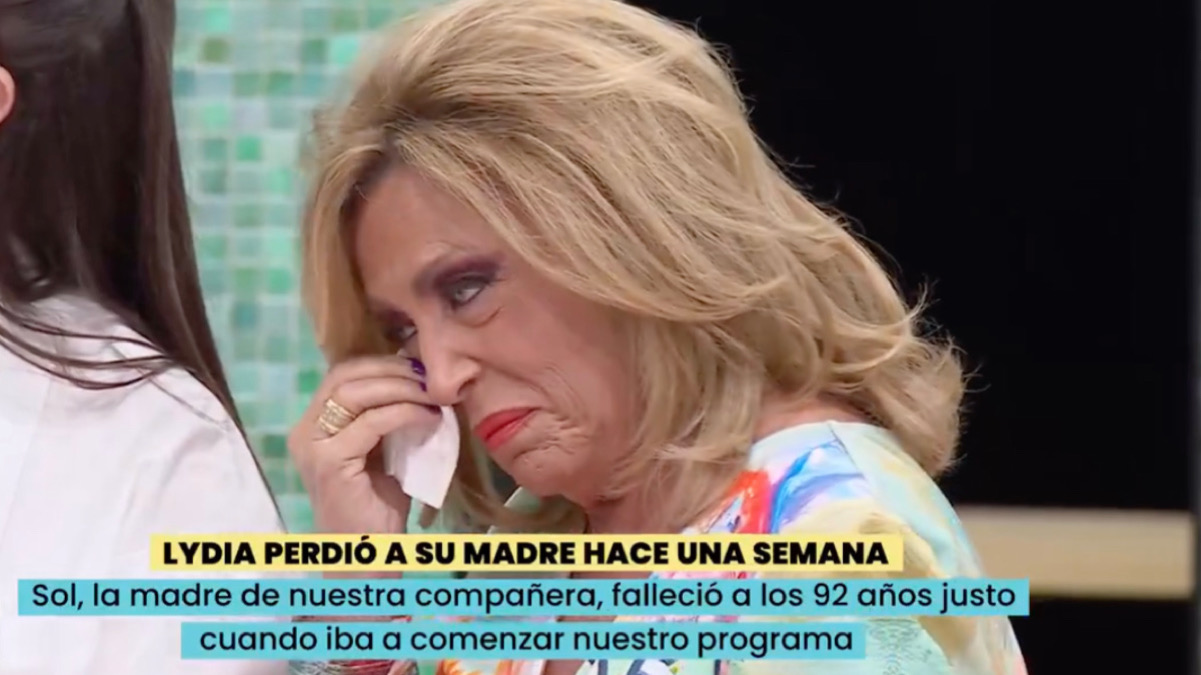Lydia Lozano en 'La familia de la tele'
