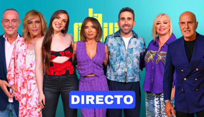 Estreno de 'La familia de la tele' en directo