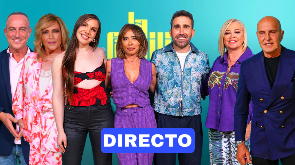 Estreno de 'La familia de la tele' en directo
