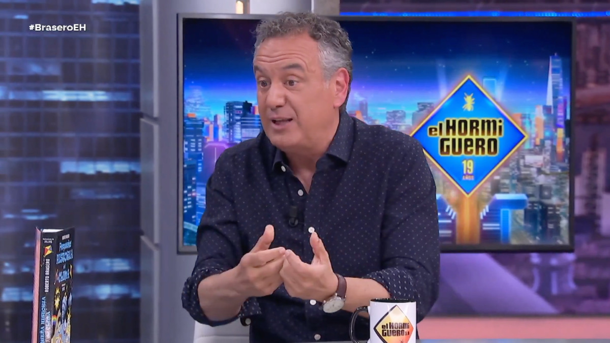 Roberto Brasero en 'El Hormiguero'