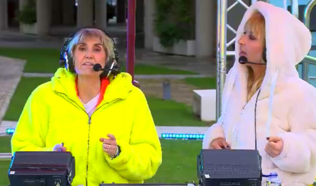 Paloma del Río y Cayetana Guillén Cuervo en 'La familia de la tele'