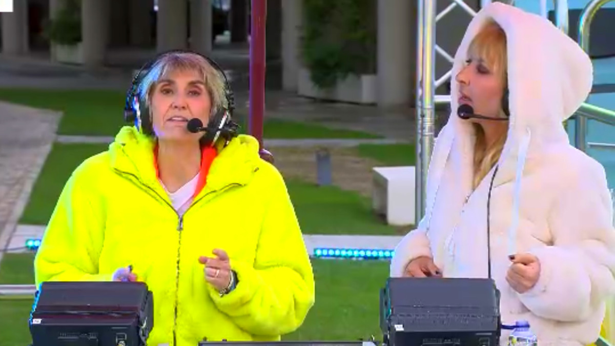 Paloma del Río y Cayetana Guillén Cuervo en 'La familia de la tele'