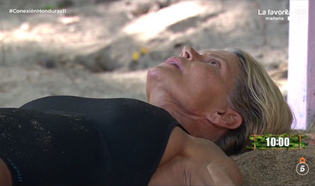 Makoke durante una de las pruebas de 'Supervivientes'