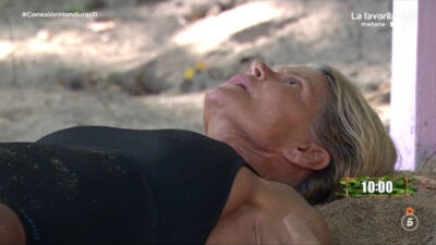 Makoke durante una de las pruebas de 'Supervivientes'