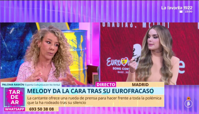 Paloma Ramón critica a Melody en 'Tardear'