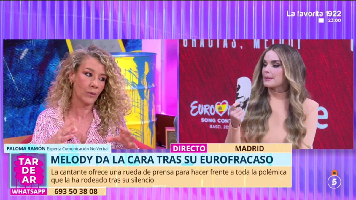 Paloma Ramón critica a Melody en 'Tardear'