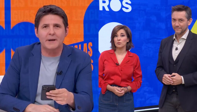 Jesús Cintora en 'Malas Lenguas' y Adela González y Javier Ruiz en 'Mañaneros 360'