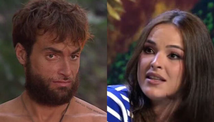 Montoya y Marta Peñate en 'Supervivientes'