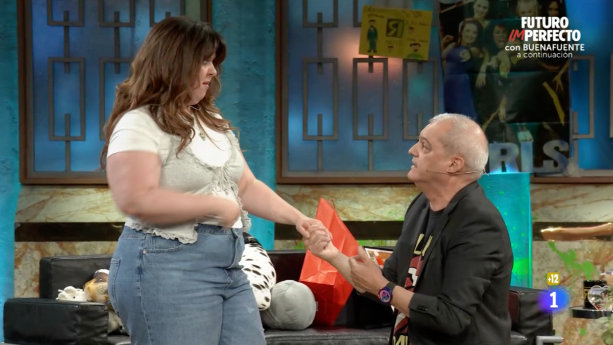 Lalachus y Ramón García en 'La Revuelta'