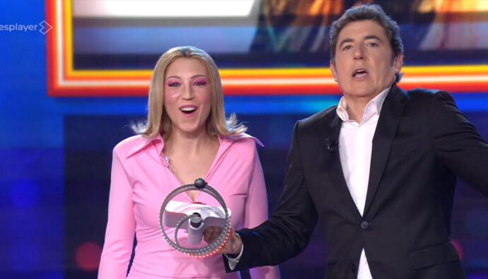 Gisela Lladó y Manel Fuentes en 'Tu cara me suena 12'