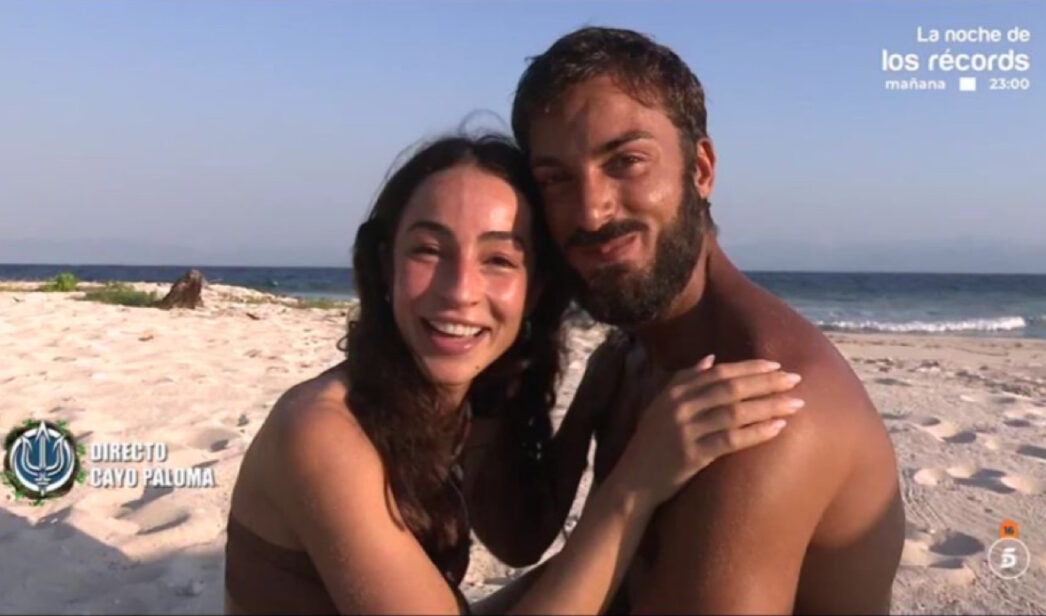 Borja González y su pareja en 'Supervivientes'